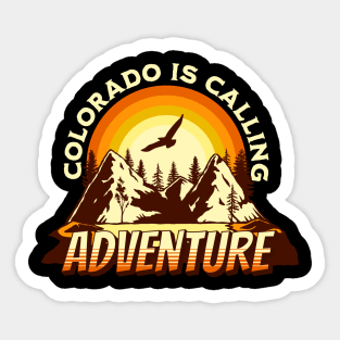 Colorado is Calling Sticker